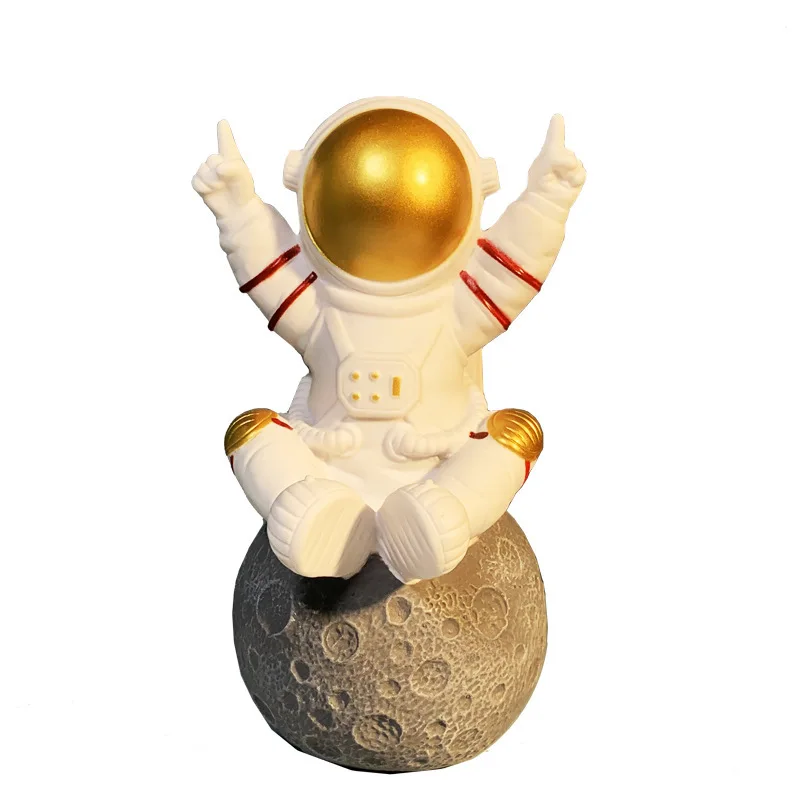 

Astronaut Speaker Hi-Fi Wireless Bluetooth-compatibl Speaker, Stereo Music Audio HD Speaker, Mobile Phone Stand Holder Ornament