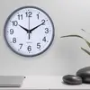 Numerals Wall Clock Stylish Accurate Round Wall Clocks for Easy-to-read Timekeeping Battery Operated Non-ticking Quartz Decor 2