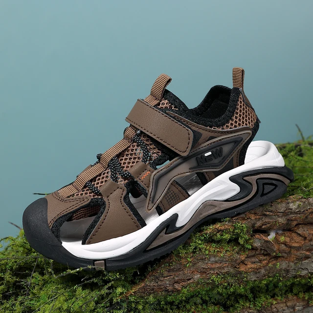 Boys' Fashionable Casual Sports Sandals, River Tracing Shoes, Outdoor Sports Shoes