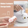 A cute cat tissue box, cartoon tissue box cover, cute black and white cat tissue box, paper storage napkin box, home decoration 4