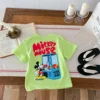 Cotton Mickey Pattern Children's Clothing T-Shirt Summer Printing Cartoon Fashion Short Sleeve Boys Popular Children's T-Shirt 2