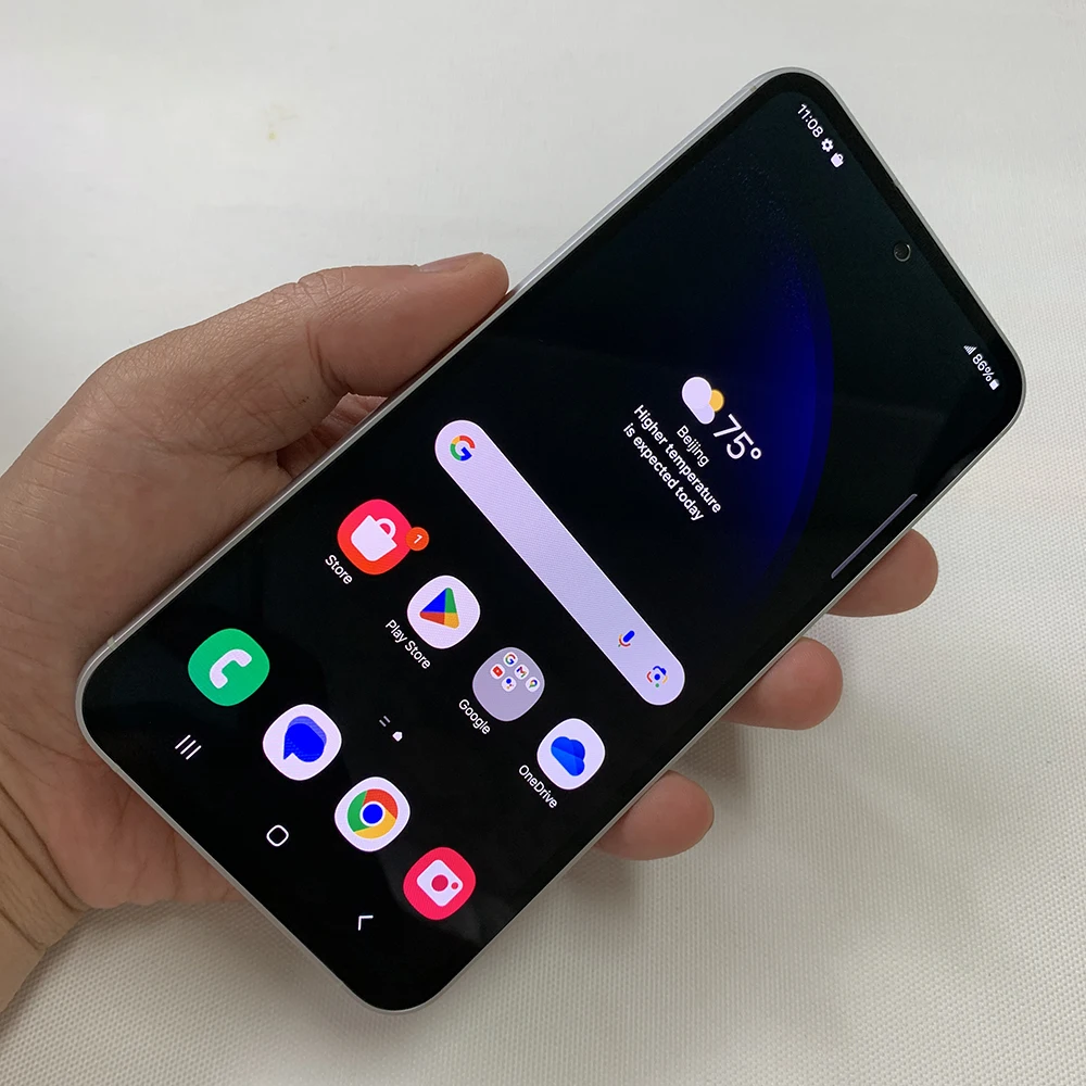 Samsung Galaxy S23 FE 5G S7110 S711B S711U1 6,4 pouces Dynamic AMOLED ROM 128/256 Go RAM 8 Go Snapdragon NFC Téléphone portable Android d'origine 1