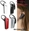 Walkie Talkie Wireless Mini 3W 400-470Mhz Radio Earphone Radio Beauty Salon Hair Salon Restaurant Ear Hook Small Compact 1