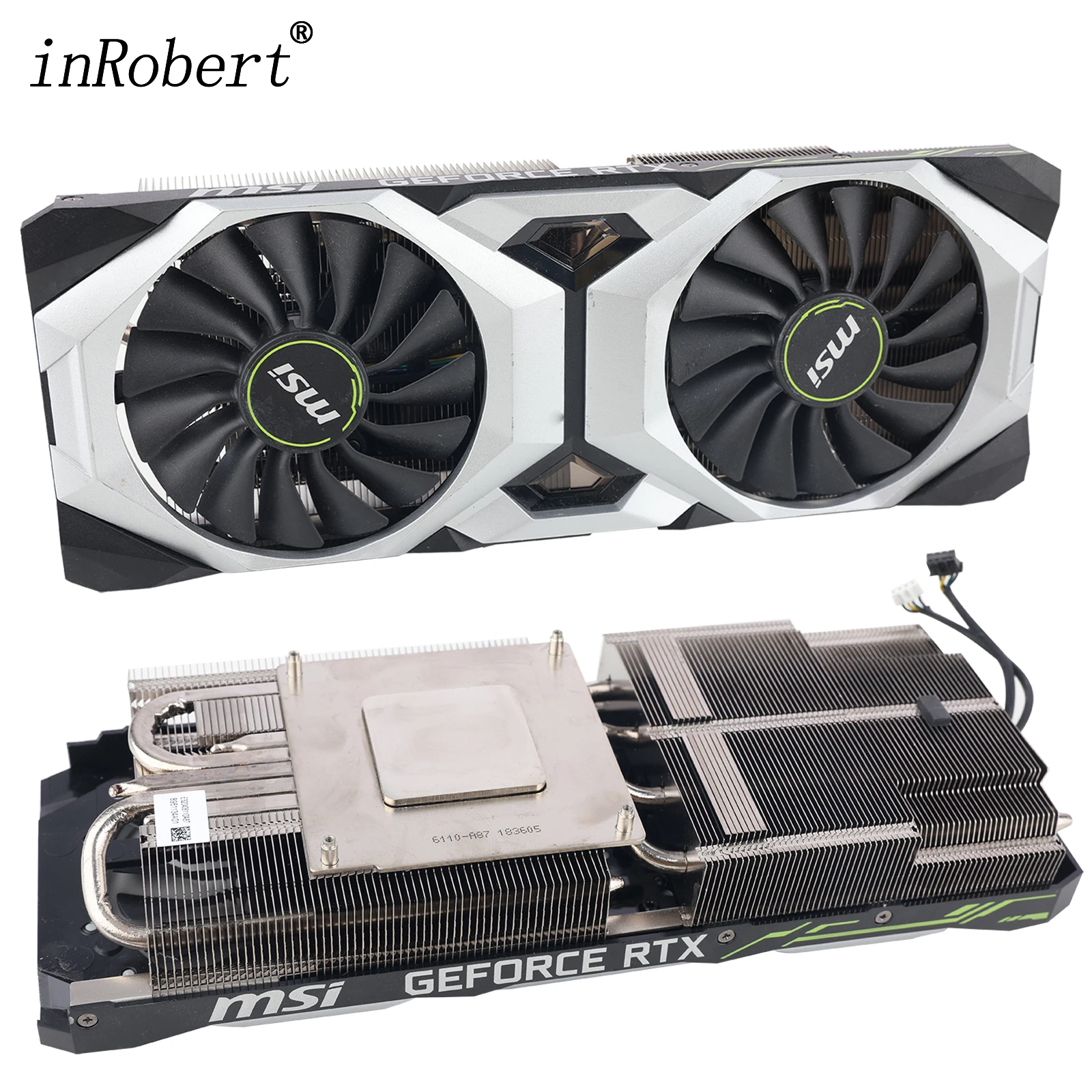 Heatsink Graphics Card Msi Rtx 2080 Ti Heat Sink Rtx 2080 Ti