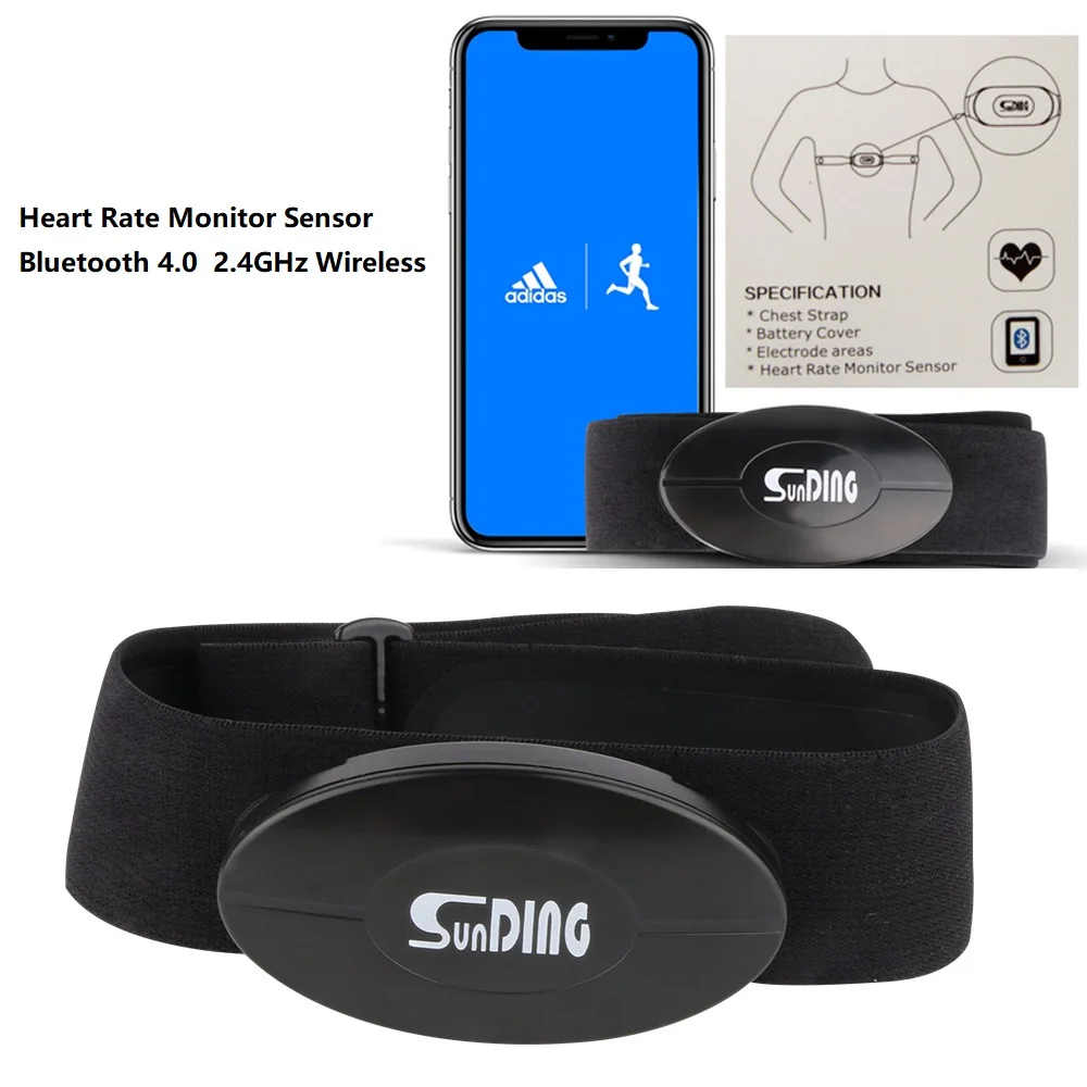 Bluetooth Chest Cycling Heart Rate Monitor | Sports Band Rate Monitor - Smart - Aliexpress