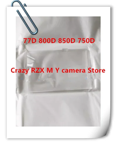 Schermo Di Messa A Fuoco Opaco Interno/Parti In Vetro Smerigliato Per Canon Eos 750D 760D Ds126571 Ds126481 77D 800D Slr(Cy3-1751-000)