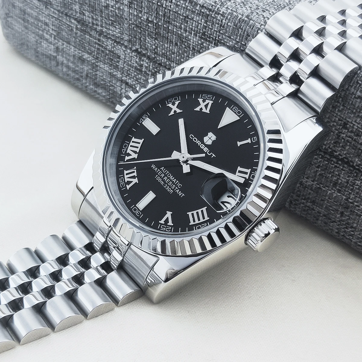 Custom 39mm Automatic Mechanical Watch Sapphire High-end Luxury Business Journal Men's Watch Luminous Waterproof Couple Watch
