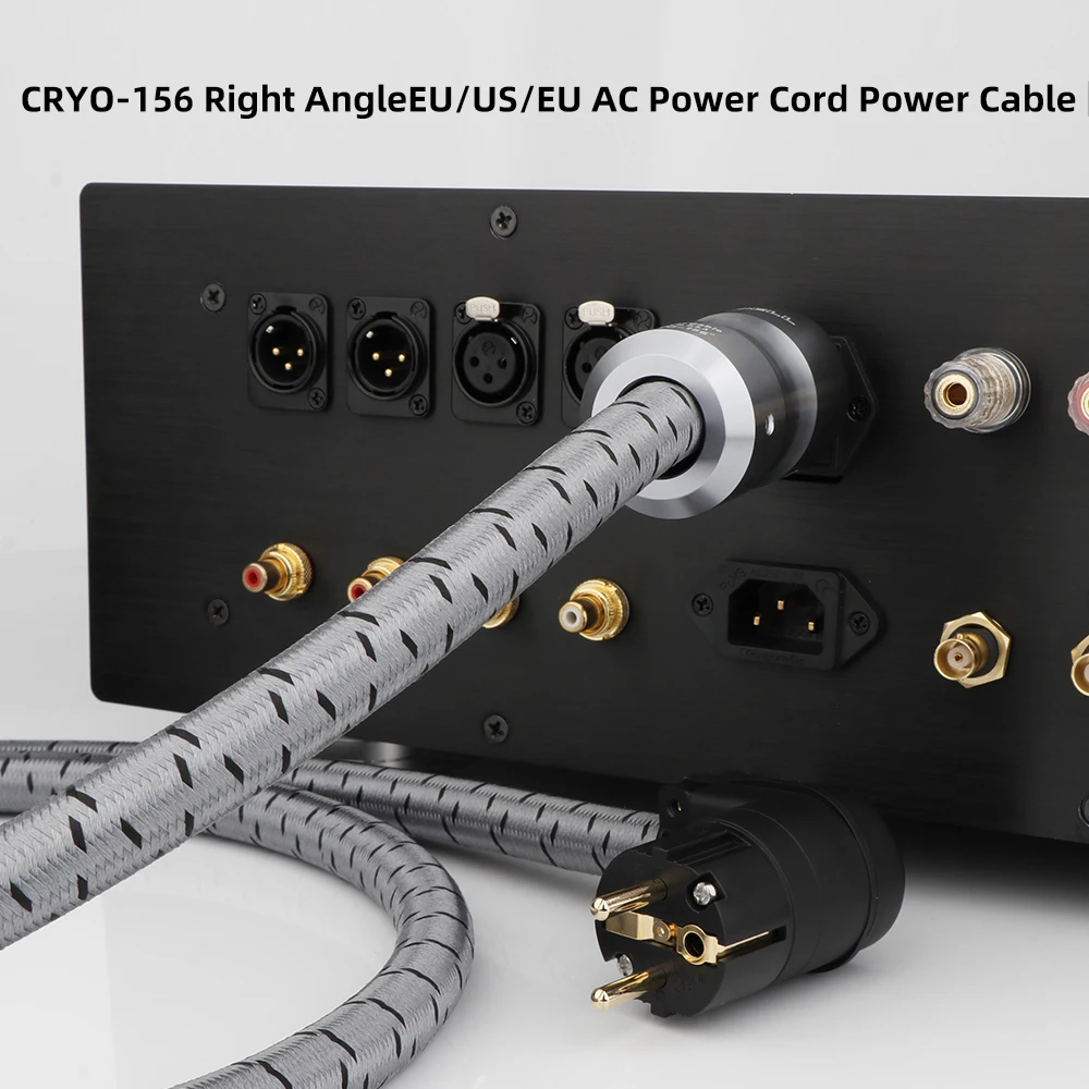 JP KRELL CRYO 156 AngleEU/US/EU AC Power Cord Power Cable HIFI American