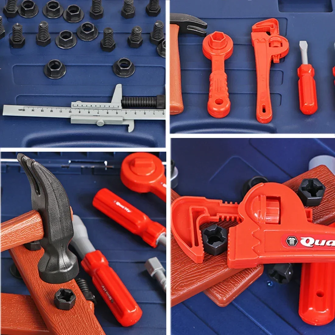 67pcs/set Playing House Toy Boy Electric Repair Tool Hand-held Children's Toolbox Simulation DIY Tool Set
