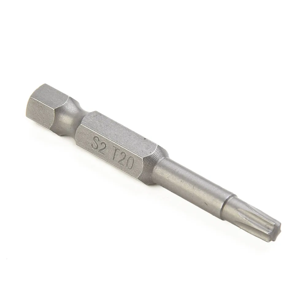 

Workshop Equipment Screwdriver Bit Torx Screwdriver Bit 1.97\" Length 10Pcs Anti-rust Torx T20 Removing Hexagon Screws