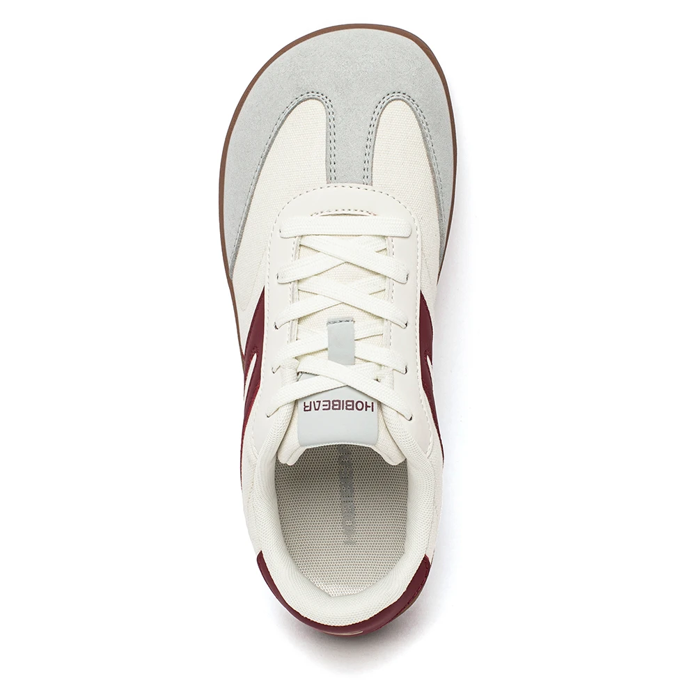 HOBIBEAR Unisex Barefoot Sneakers Women Men Wide Toe Minimalist Zero Drop Shoes Non Slip Lace Up Casual Sneaker