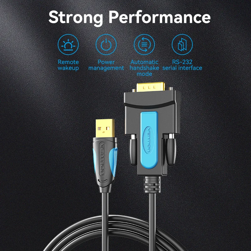 รูปสินค้า สาย USB to RS232 9 Pin สำหรับเครื่องชั่งและจอแสดงผล