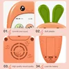 Baby Cell Phone Toy with Early Education & Music, Learning Educational Fake Phone for Kids, Sensory Toys for Toddlers Kids 4