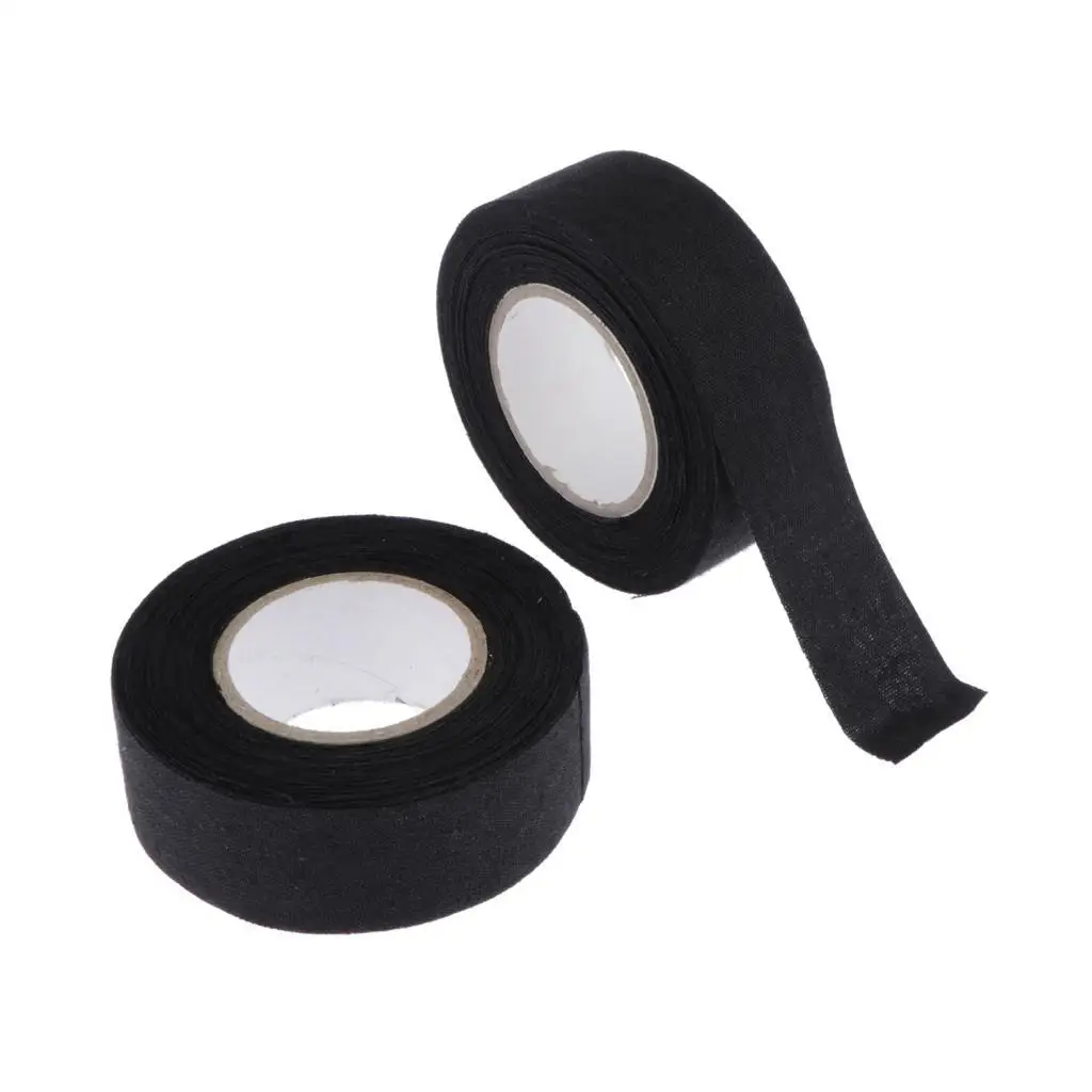 3-6pack 2Rolls Wearproof Skid Resistance Sports Ice Hockey Stick Tape Black