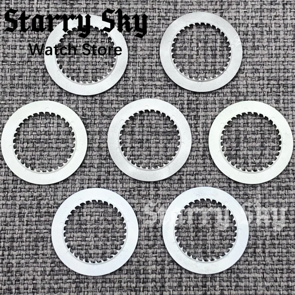 Starry Sky Luminous Date Wheel Watch Calendar Disc in White/Blue/Green/Black