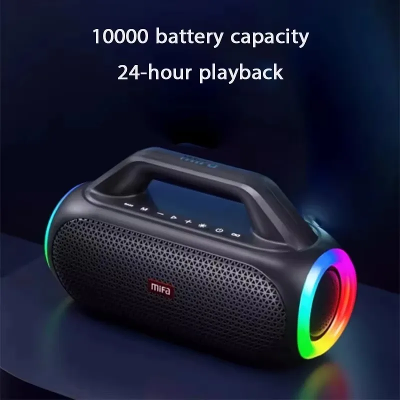 AOSIBAO 60W Bluetooth Subwoofer IP67 Waterproof Outdoor Speaker 10000mAh Portable Speakers Wireless Camping 120 Decibel Volume 3