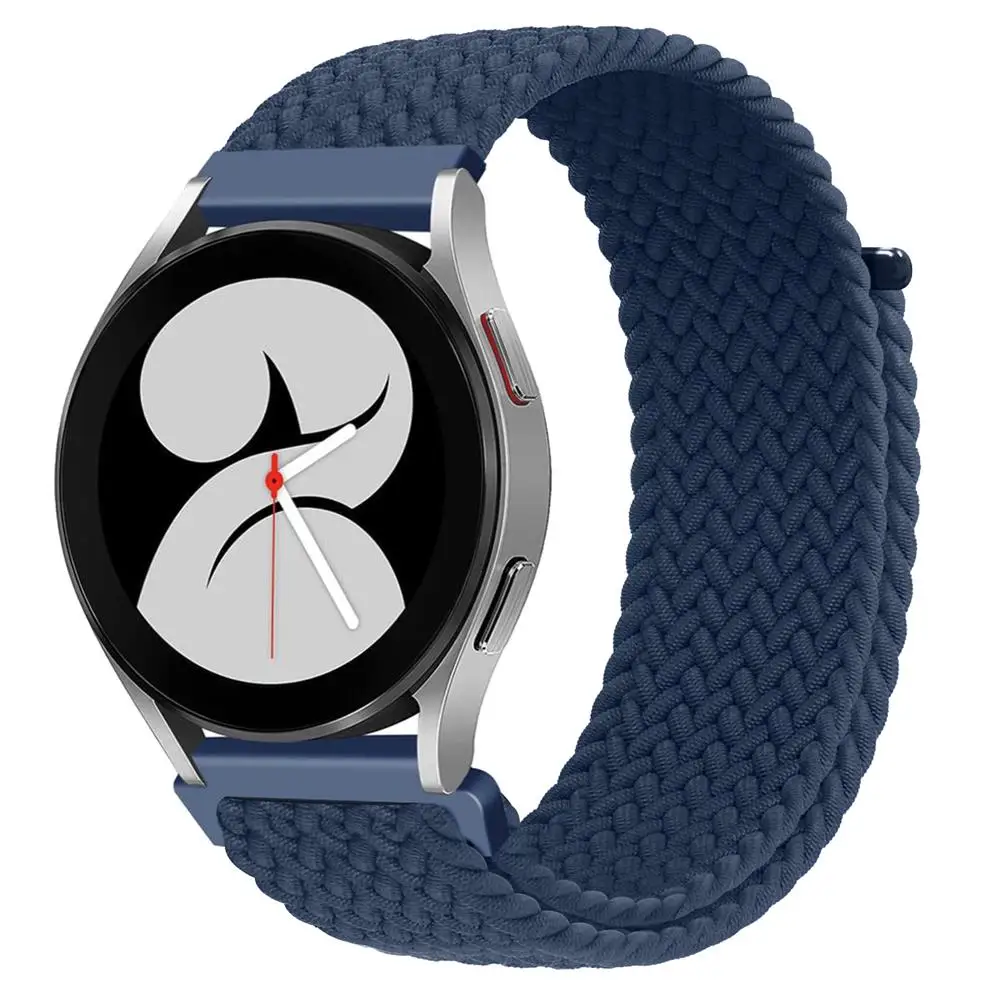 Braided Solo Loop Elastic Smartwatch Bracelet Band