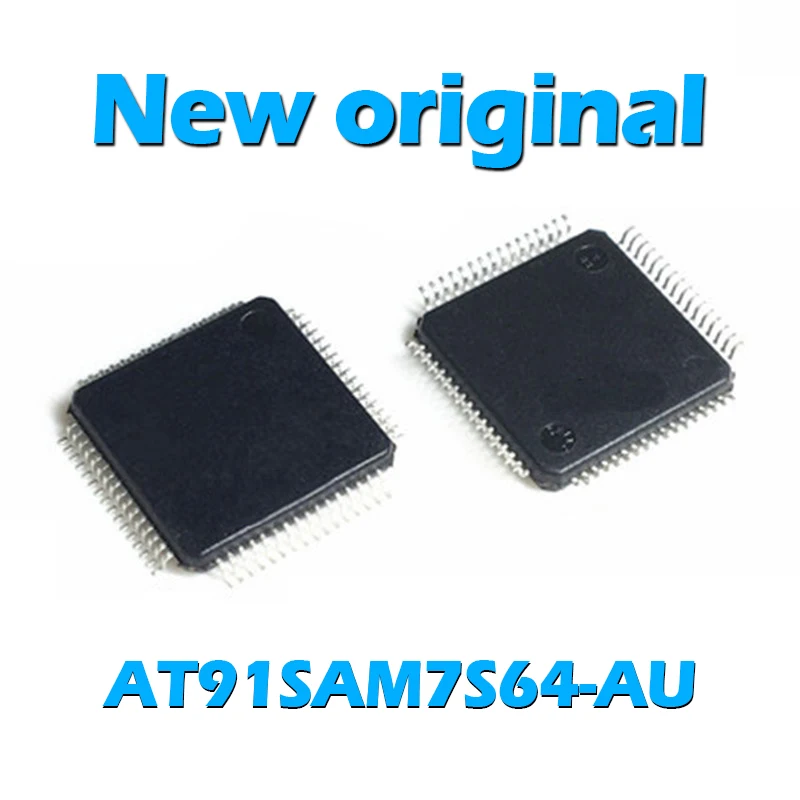 

5PCS New Original AT91SAM7S64-AU AT91SAM7S64C-AU AT91SAM7S64B-AU LQFP-64 MCU Microcontroller Memory Chip Electronic Components