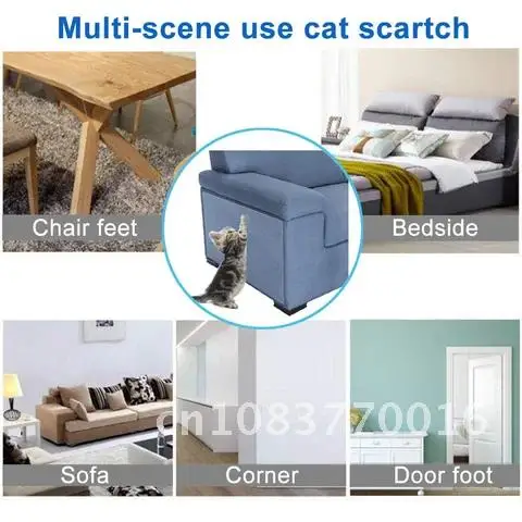 

Cat Scratching Post Furniture Protectors Durable Sticker Training Tape Anti Pet Scratch Paw Pads for Couch Sofa Cats Scraper