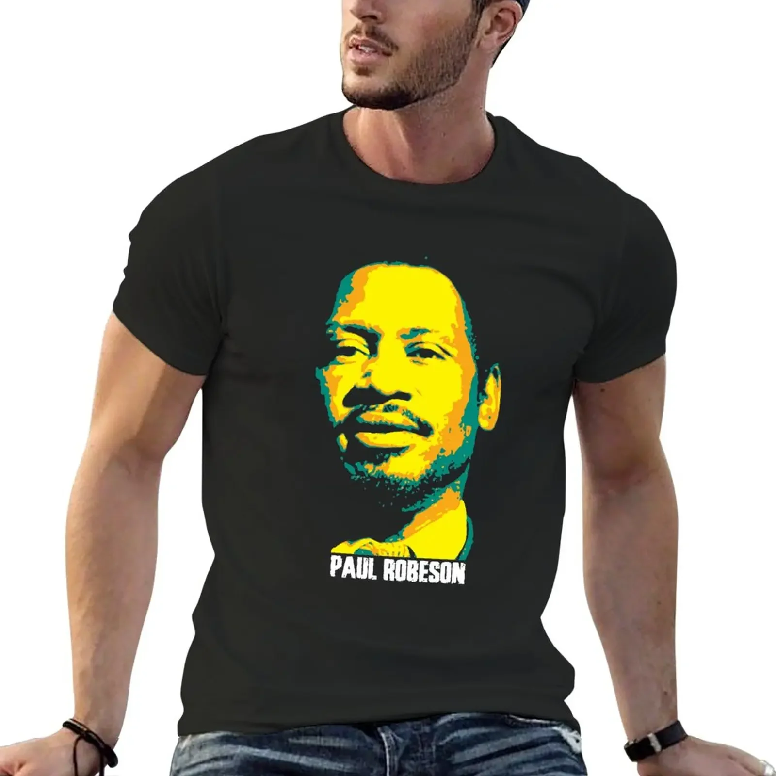 Paul Robeson. Paul Leroy Robeson V3 Classic T-Shirt Sport Fans Sweat Mens T-Shirt Casual Elegante