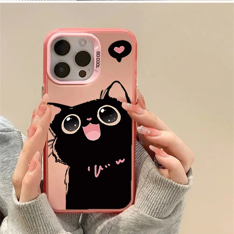 Cute Black Cat Cover - Stylish Protective Case