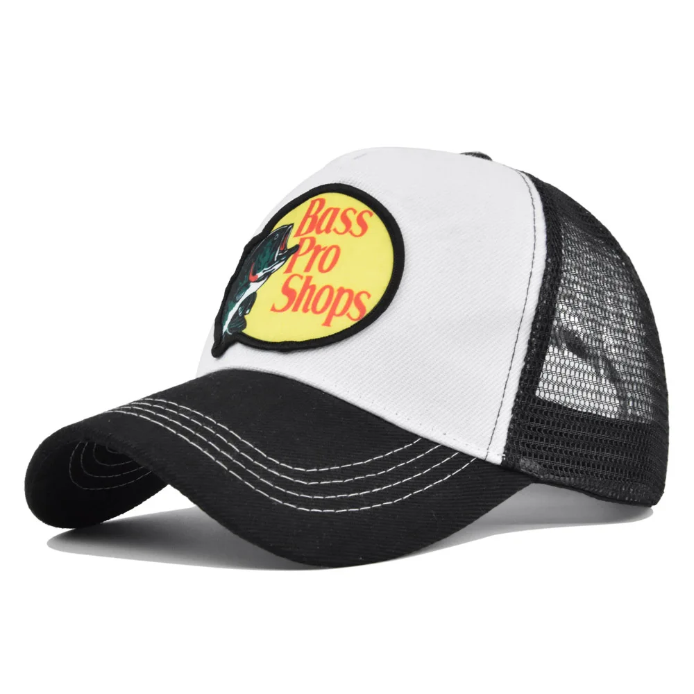 Baseball Cap Unisex Embroidered Animals Mesh Snapback Hip Hop Hat_voghion.com