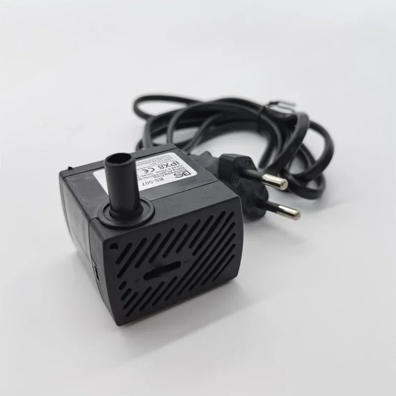 Aquarium Water Pump 1Pcs Ac 220V 5W EU Plug Submersible Ipx8 Level Waterproof Fountain Air Fish Pond Waterfall