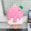 2024 New Korean Version Ice cream Shape Children's Backpack Kindergarten Schoolbag 3-5 Years Old Boys Girls Cute Children Bag 4