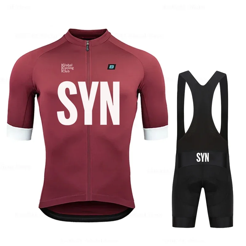 SYN  BIEHLER Team Cycling Jersey Sets MTB Bicycle Bike Breathable Shorts Clothing Cycling Suit 19D GEL Mountain Bike All Terrain 4