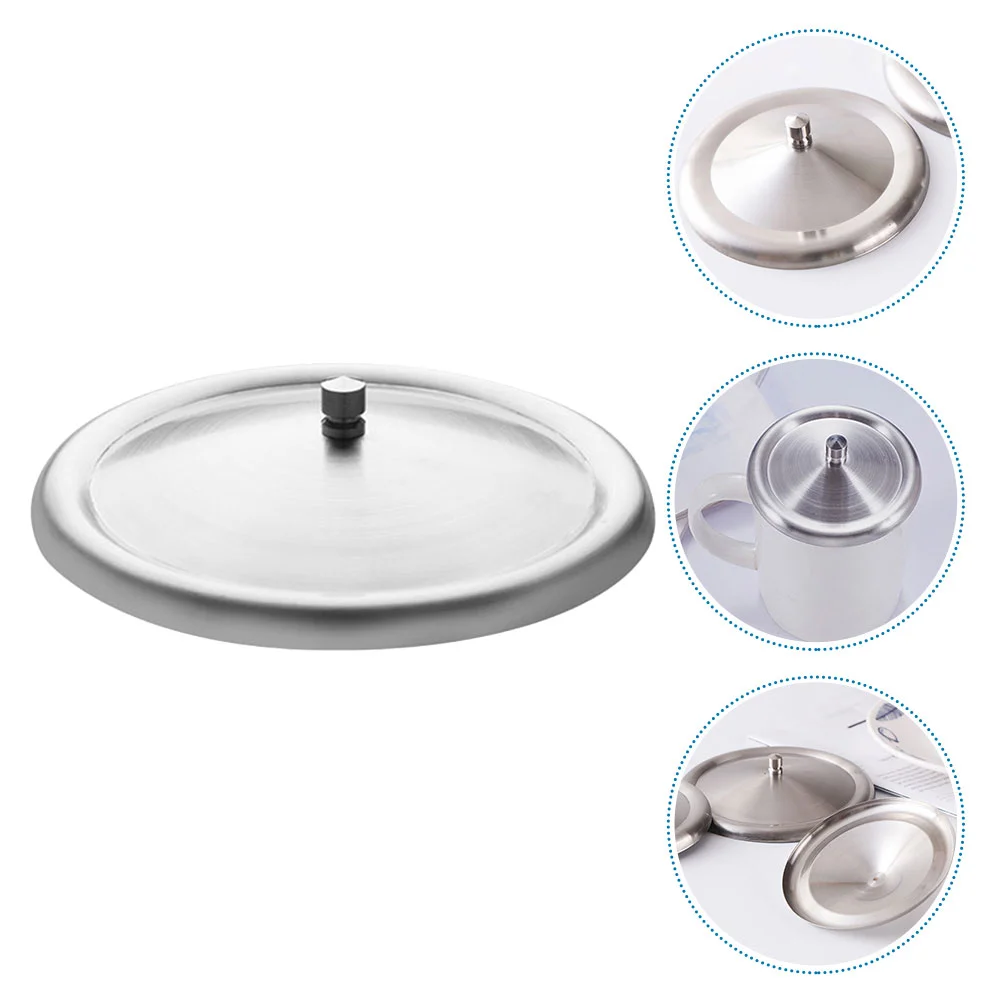 Mug Stainless Steel Lid Tumbler Replacement Cup Covers Drinks Travel