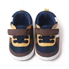 Newborn Boy Shoes for 1 Year Old First Step Trainers Infant Soft Sole Footwear Toddler Cartoon Zebra Walkers Doll Birthday Gifts 3
