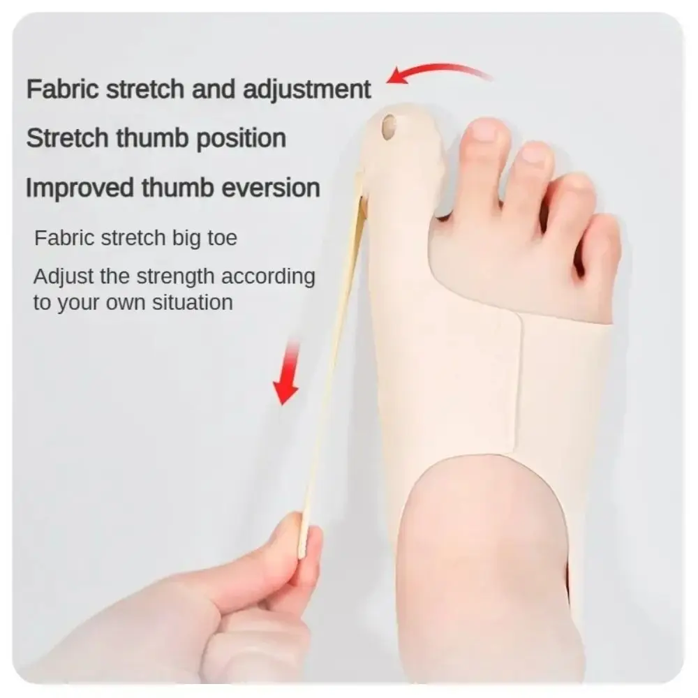 Adjustable Valgus Correction Elastic Pedicure Sock Toe Separator Breathable Protector Bunion Corrector Female