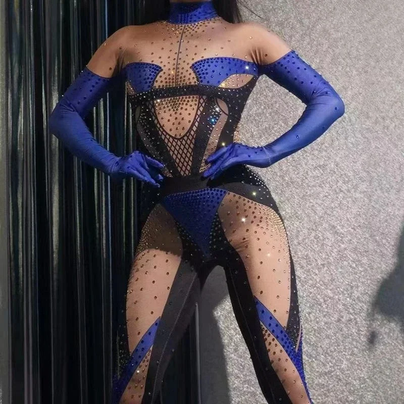 

Соблазнительный женский комбинезон, костюм для танцев и выступлений, одежда для выступлений, комбинезон для современных танцев