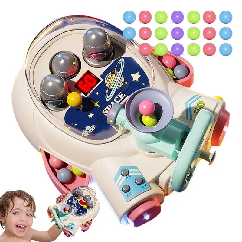 

Игрушечная машина для пинбола, веселая игрушка в форме космического корабля, обучающая концепции, игра в экшн и рефлекс для детей 3 и семьи