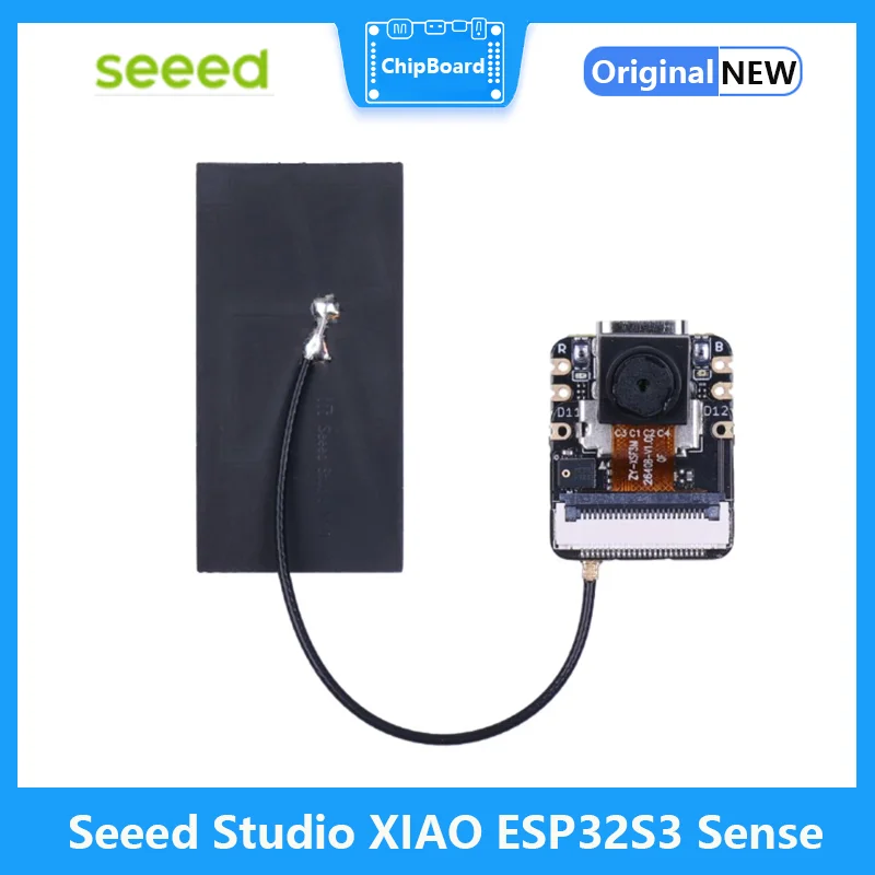 Seeed Studio XIAO ESP32S3 Sense - 2.4GHz Wi-Fi, BLE 5.0, OV2640 ī޶ ,  ũ, ͸  