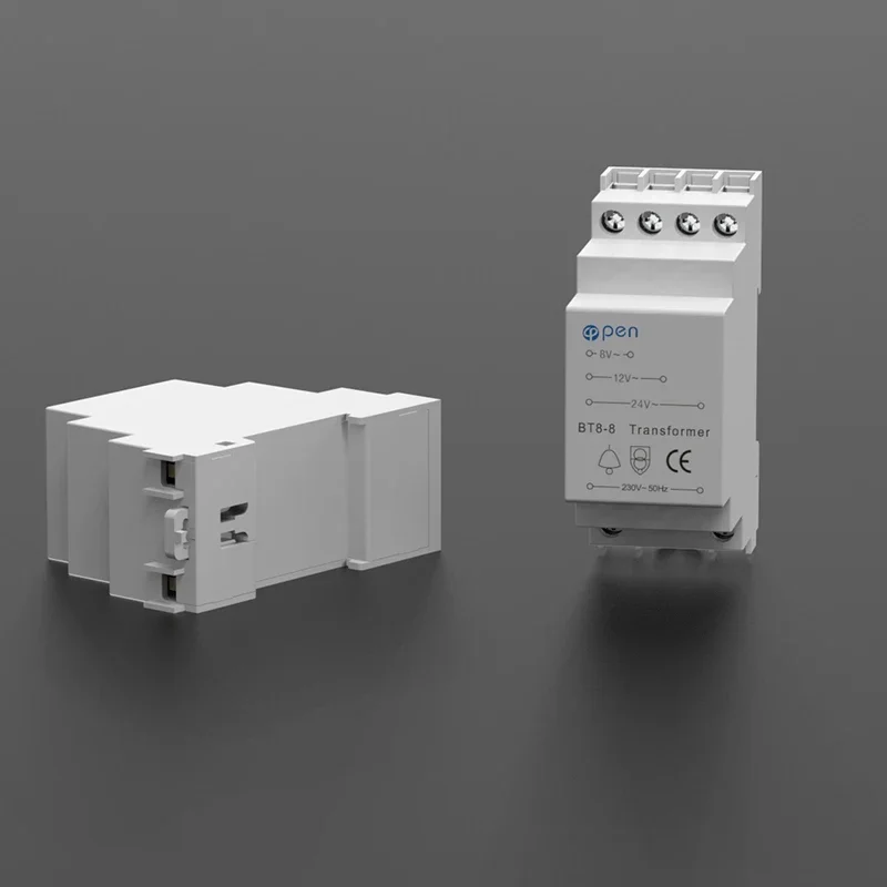 BT8 8 doorbell transformer rated voltage CE certification rail type doorbell protector Compatible with Ring Bell Bell Smart Power transformer