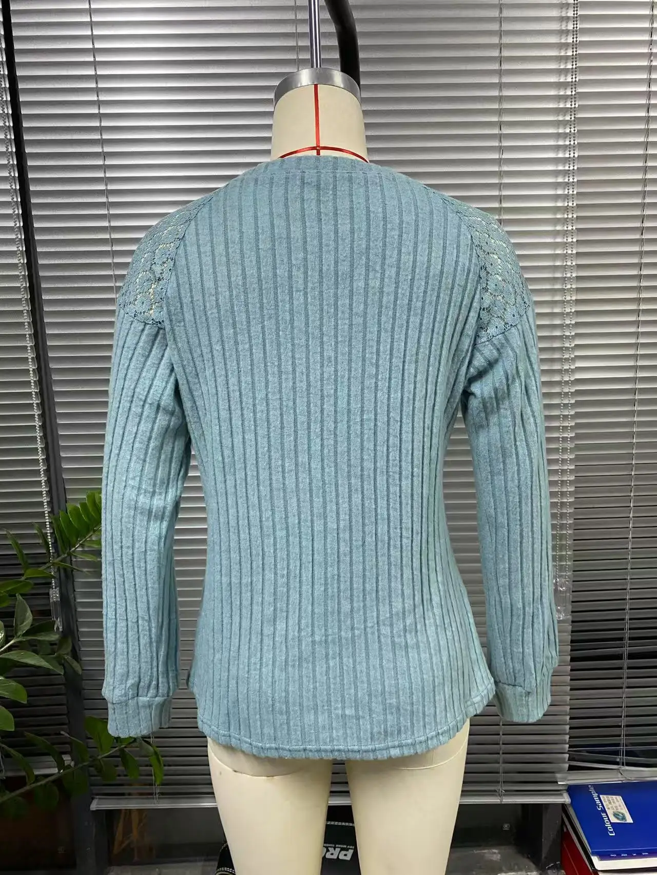 2025 New Autumn Women's Blouses Elegant Fashion Lace Hollow Out Patchwork Button Shirts Loose Casual Long Sleeve Pullover Tops