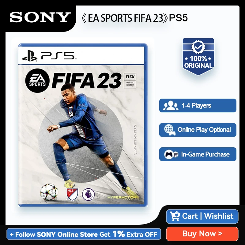 SONY PlayStation 5 Game Deals EA SPORTS FIFA 23 PlayStation Game Disk for  Playstation Platform PlayStation5 PS5 Game Deals