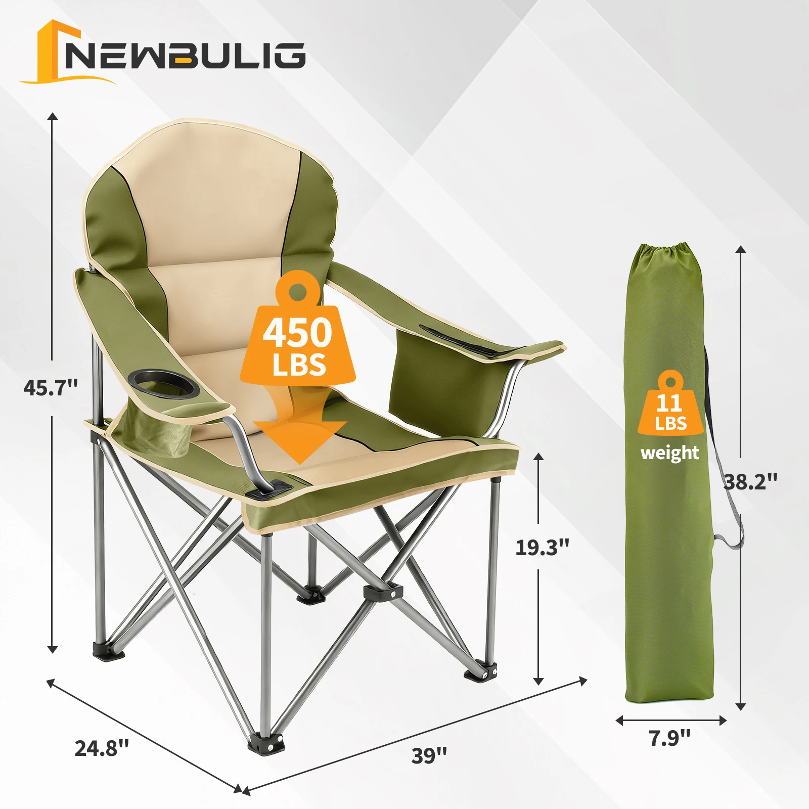 folding camping chair design