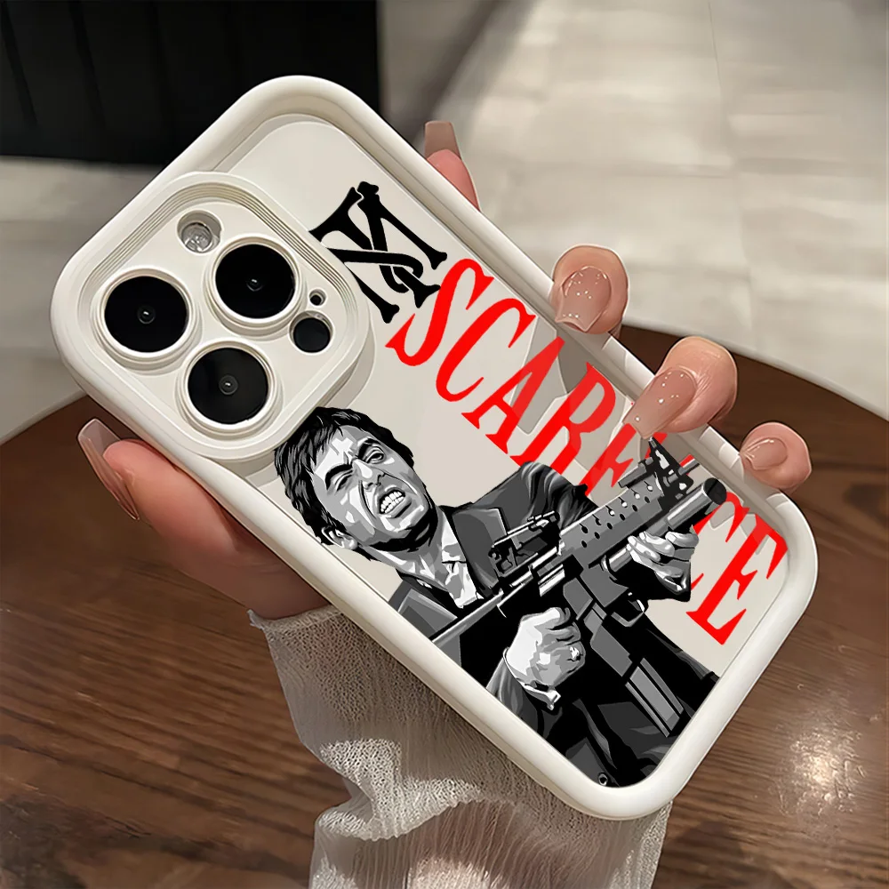 Stylish Scarface Soft Back Phone Case