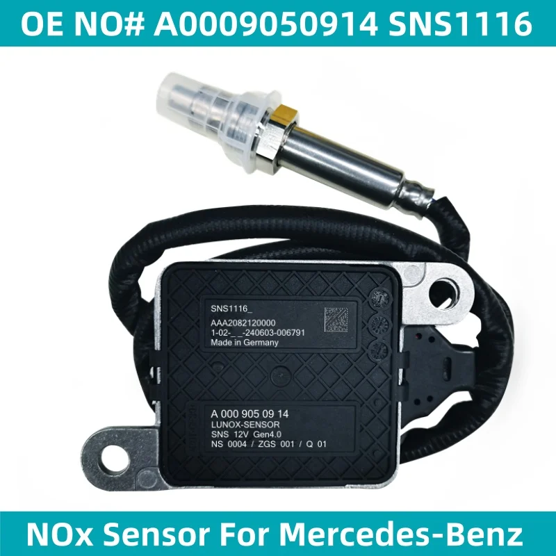 A0009050914-Original-NEW-Nitrogen-Oxide-NOx-Sensor-For-Mercedes-Benz ...