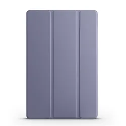 Premium PU Leather Tri - Folding Case for M5 Lite 10inch (Purple)