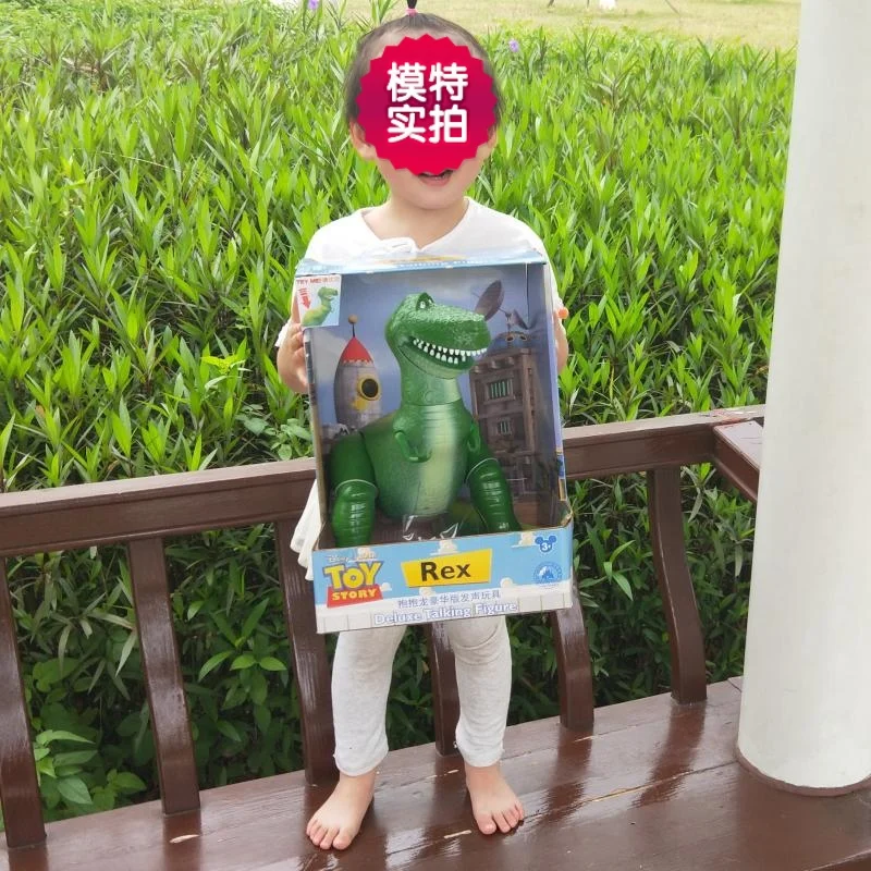 Disney Toy Story 4 Rex The Green Dinosaur Pvc Action Figures Model Dolls Legs Can Move Collection Toys For Children Gifts