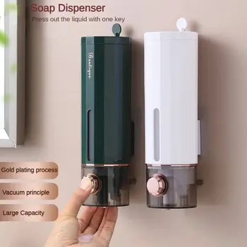 Soap Dispenser Home Hotel Shower Gel Shampoo Box Wall Mount