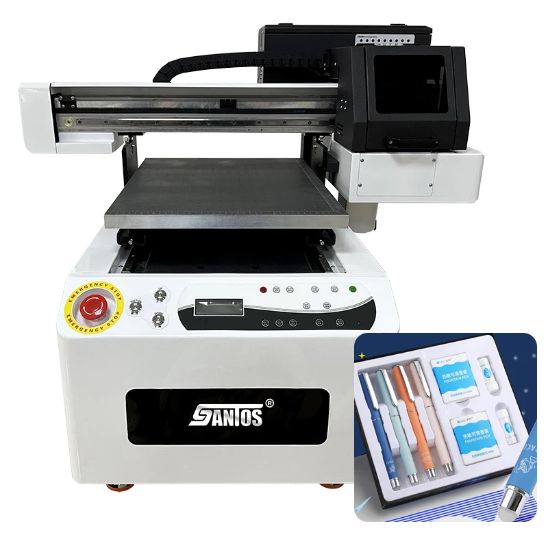 호손 보드 4050 UV 평판 프린터 XP600 I3200U1 헤드 금속 플라스틱 PVC 40*50cm 평판 UV 프린터 A2