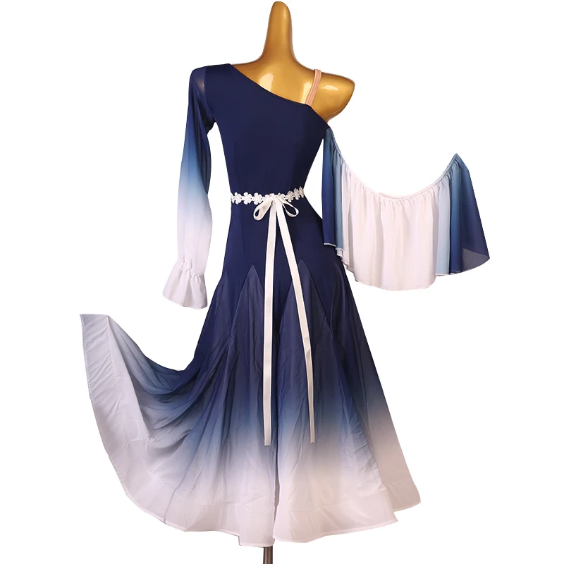 Ballroom Dance Dresses foxtrot Dancing Skirt Women Stage Waltz Ballroom Dress
