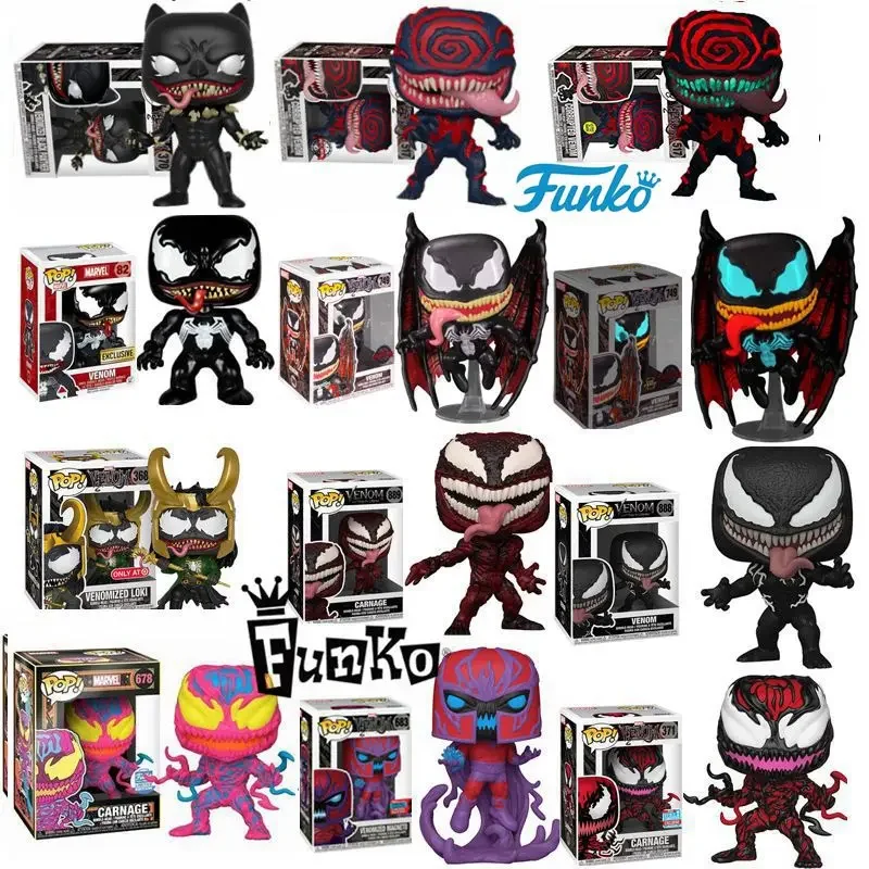 thumbnail image 1 of FUNKO POP Venom Carnage 678# 371# Loki venomizado 368# VENOM CORRUPTO #517 PANTERA NEGRA #370 MAGNETO #683 Figuras de acción Juguetes, 1 of 5