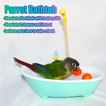 Automatic Parrot Bird Bath Shower 1