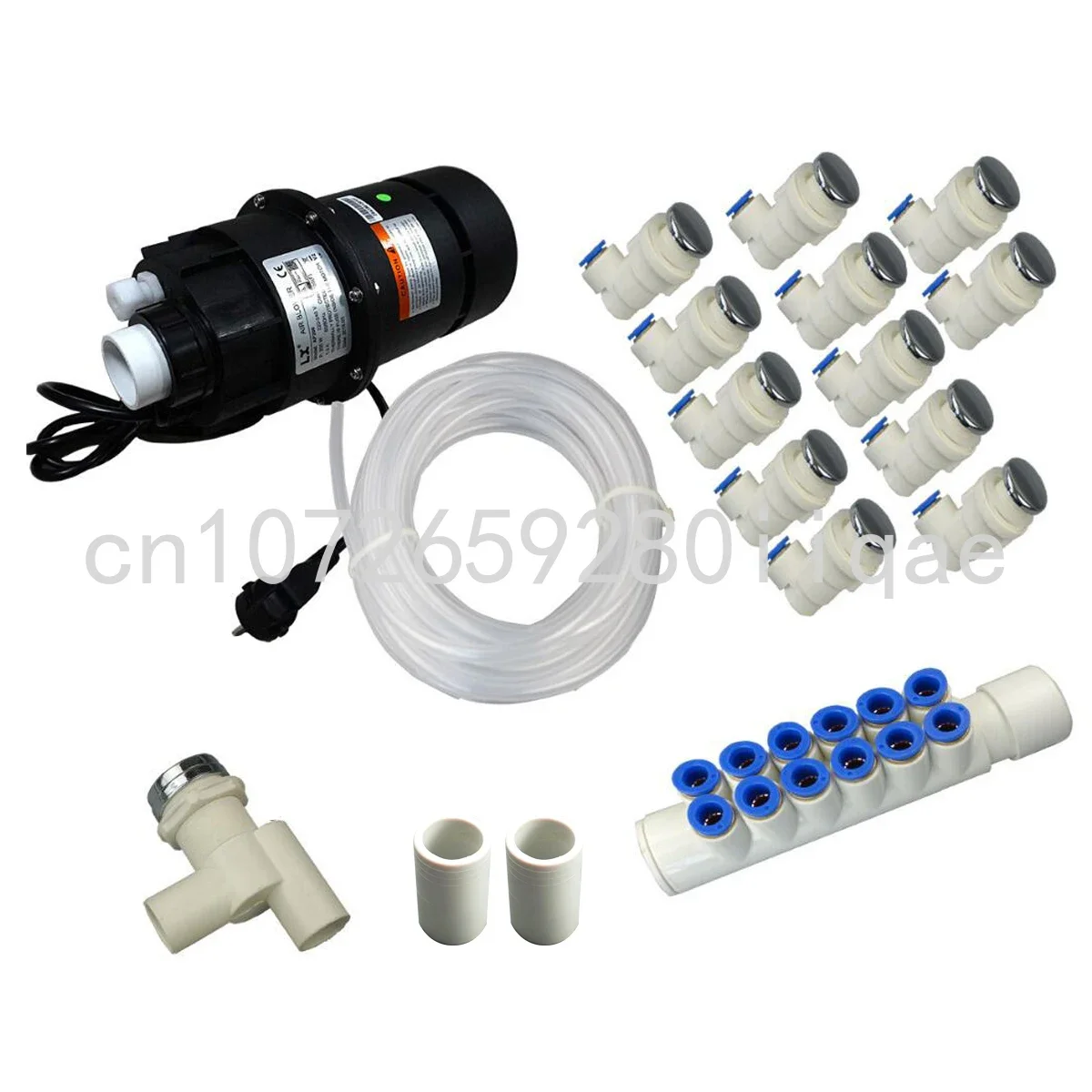 

Air Blower Spa Bathtub Bubble System, Air Blower and Jet Manifold ,hose for Spa Hot Tub and Whirlpool