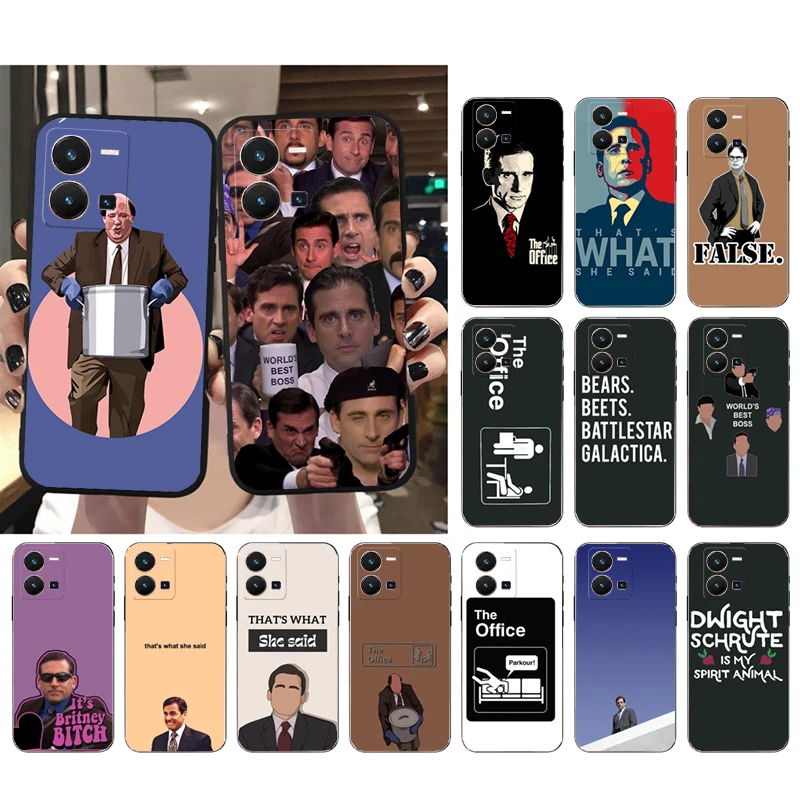 

The office Michael Scott Phone Case For VIVO Y53S Y33S Y01 Y11S Y31 Y21 Y70 Y21S Y72 Y35 V27E V23E V21 V23 Pro V21E